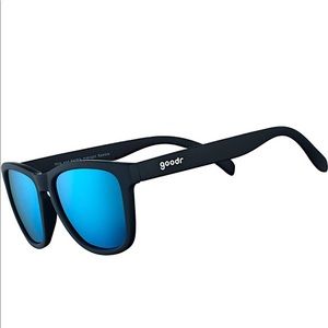 Goodr sunglasses black w blue lenses
